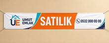 Branda Baskı 100x400 cm 260 Gr