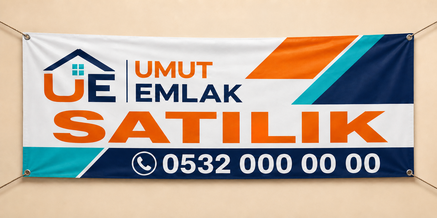 Branda Baskı 200x400 cm 400 Gr